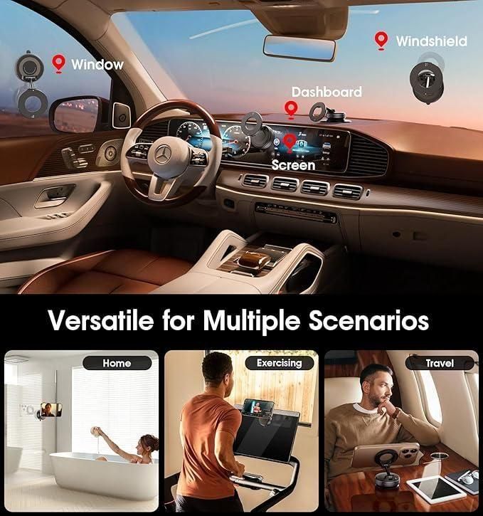 Vacuum Suction Magnetic Bracket Phone Holder