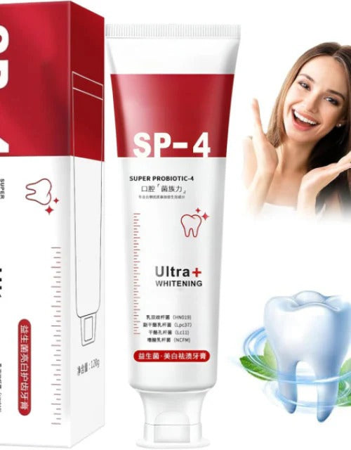 SP-4 Probiotic Whitening Toothpaste, Teeth Whitening Toothpaste